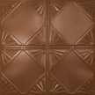 Pattern 118 Classic Four Diamond tin ceiling tile — Classic Copper finish