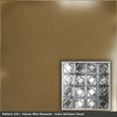 Pattern 119 Classic Mini Diamond tin ceiling tile — Antique Clear finish