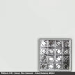 Pattern 119 Classic Mini Diamond tin ceiling tile — Antique White finish