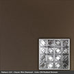 Pattern 119 Classic Mini Diamond tin ceiling tile — Oil-Rubbed Bronze finish