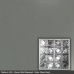 Pattern 119 Classic Mini Diamond tin ceiling tile — Steel Vein finish