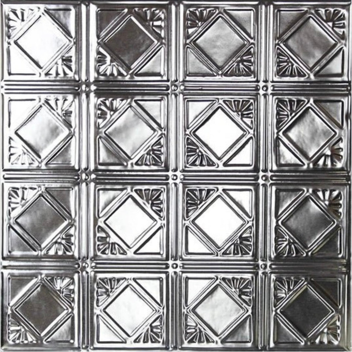 Tin Ceiling Tiles | Pattern 119 | Classic Mini Diamond