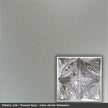 Pattern 124 Forever Eyes tin ceiling tile — Arctic Shimmer finish