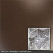 Pattern 124 Forever Eyes tin ceiling tile — Penny Vein finish