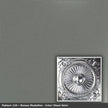 Pattern 126 Roman Medallion tin ceiling tile — Steel Vein finish