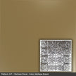 Pattern 127 Parisian Floral tin ceiling tile — Antique Brass finish