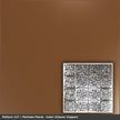 Pattern 127 Parisian Floral tin ceiling tile — Classic Copper finish