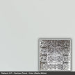 Pattern 127 Parisian Floral tin ceiling tile — Matte White finish