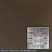 Pattern 127 Parisian Floral tin ceiling tile — Oil-Rubbed Bronze finish