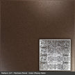 Pattern 127 Parisian Floral tin ceiling tile — Penny Vein finish