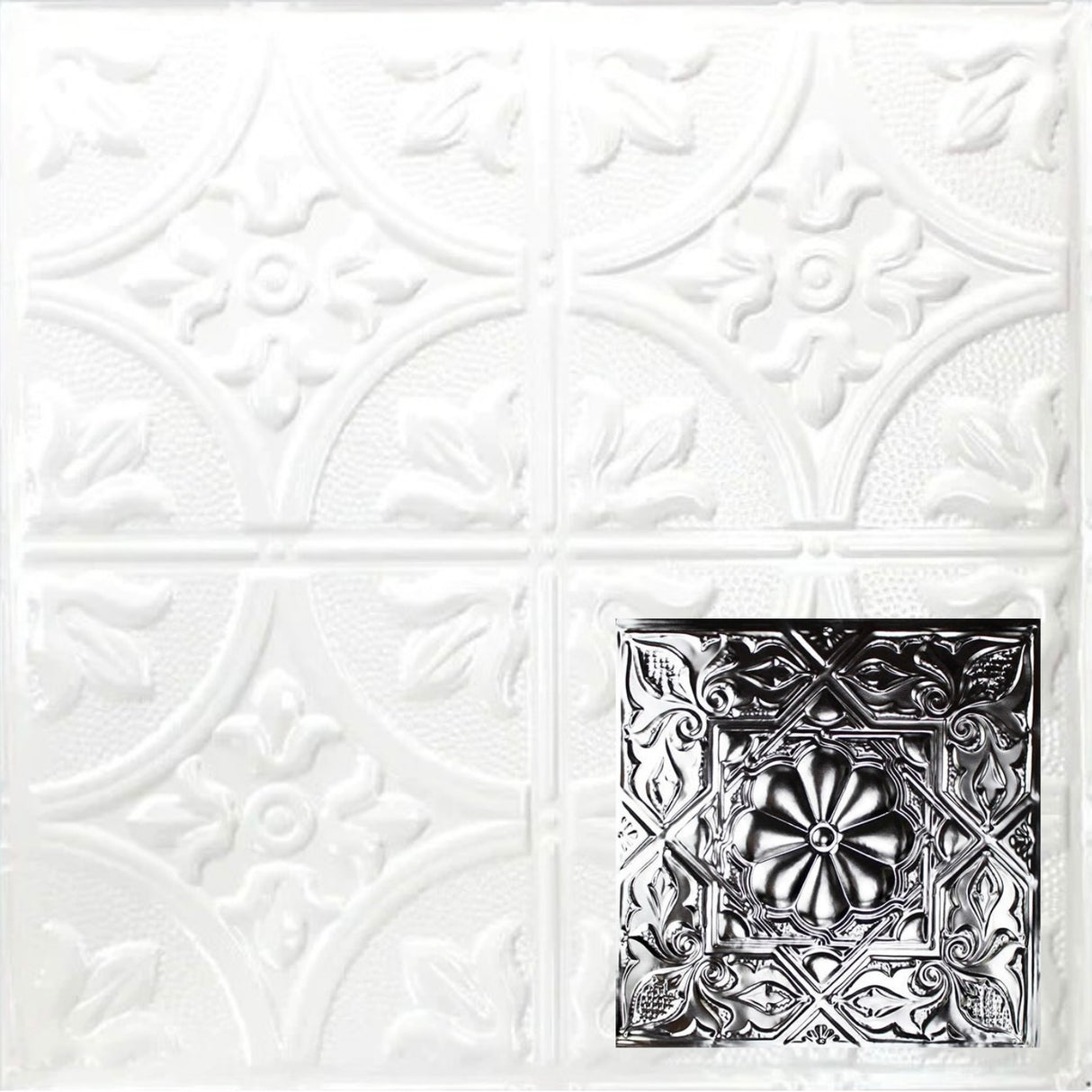 Tin Ceiling Tiles | Pattern 129 | Artisan Medallion