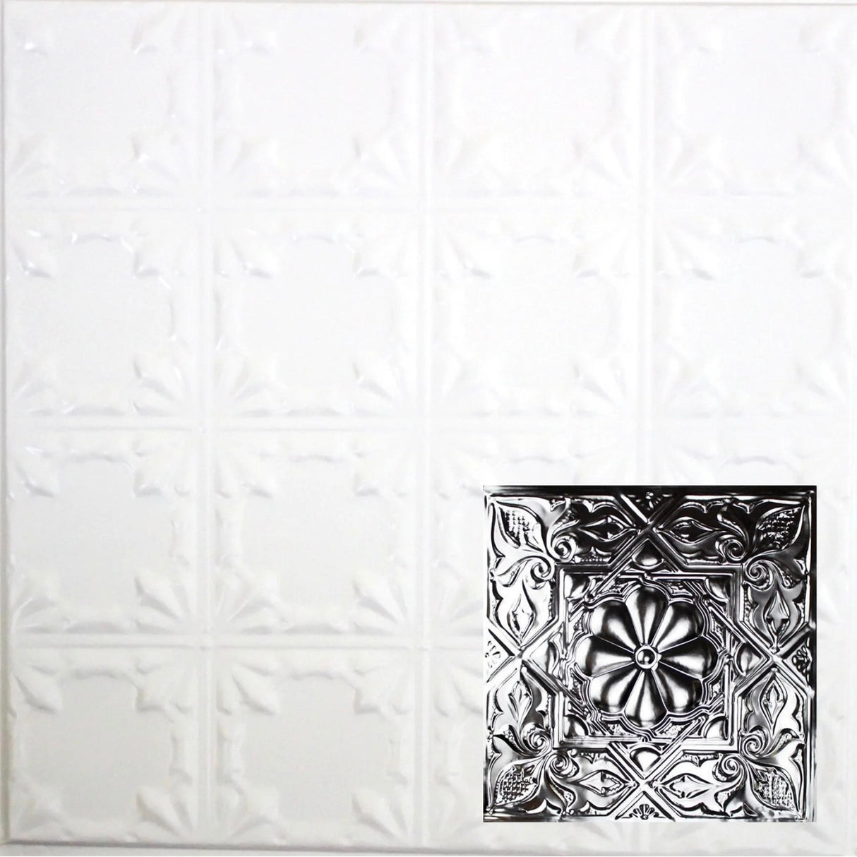 Tin Ceiling Tiles | Pattern 129 | Artisan Medallion