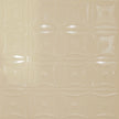 Pattern 130 Sixteen Flowers tin ceiling tile — Almond finish