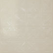 Pattern 131 Sixteen Diamonds tin ceiling tile — Crisp Linen finish