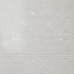 Pattern 131 Sixteen Diamonds tin ceiling tile — Gloss White finish