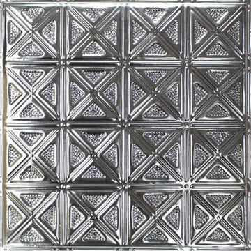 Pattern 131 Sixteen Diamonds tin ceiling tile