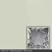 Pattern 136 Pebble Renaissance tin ceiling tile — Cream finish