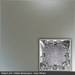 Pattern 136 Pebble Renaissance tin ceiling tile — Silver finish