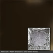 Pattern 136 Pebble Renaissance tin ceiling tile — Umber Bronze finish