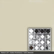 Pattern 137 Gothic Prominence tin ceiling tile — Almond finish