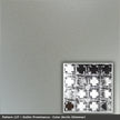 Pattern 137 Gothic Prominence tin ceiling tile — Arctic Shimmer finish