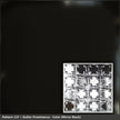 Pattern 137 Gothic Prominence tin ceiling tile — Mirror Black finish