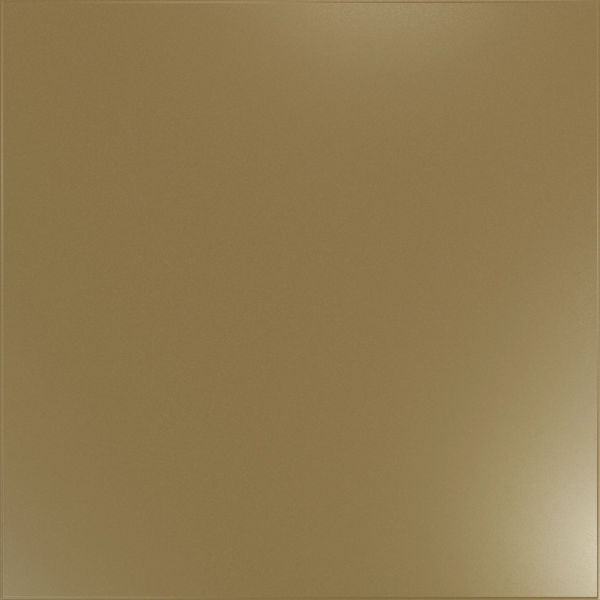 Pattern 140 Blank tin ceiling tile — Antique Brass finish