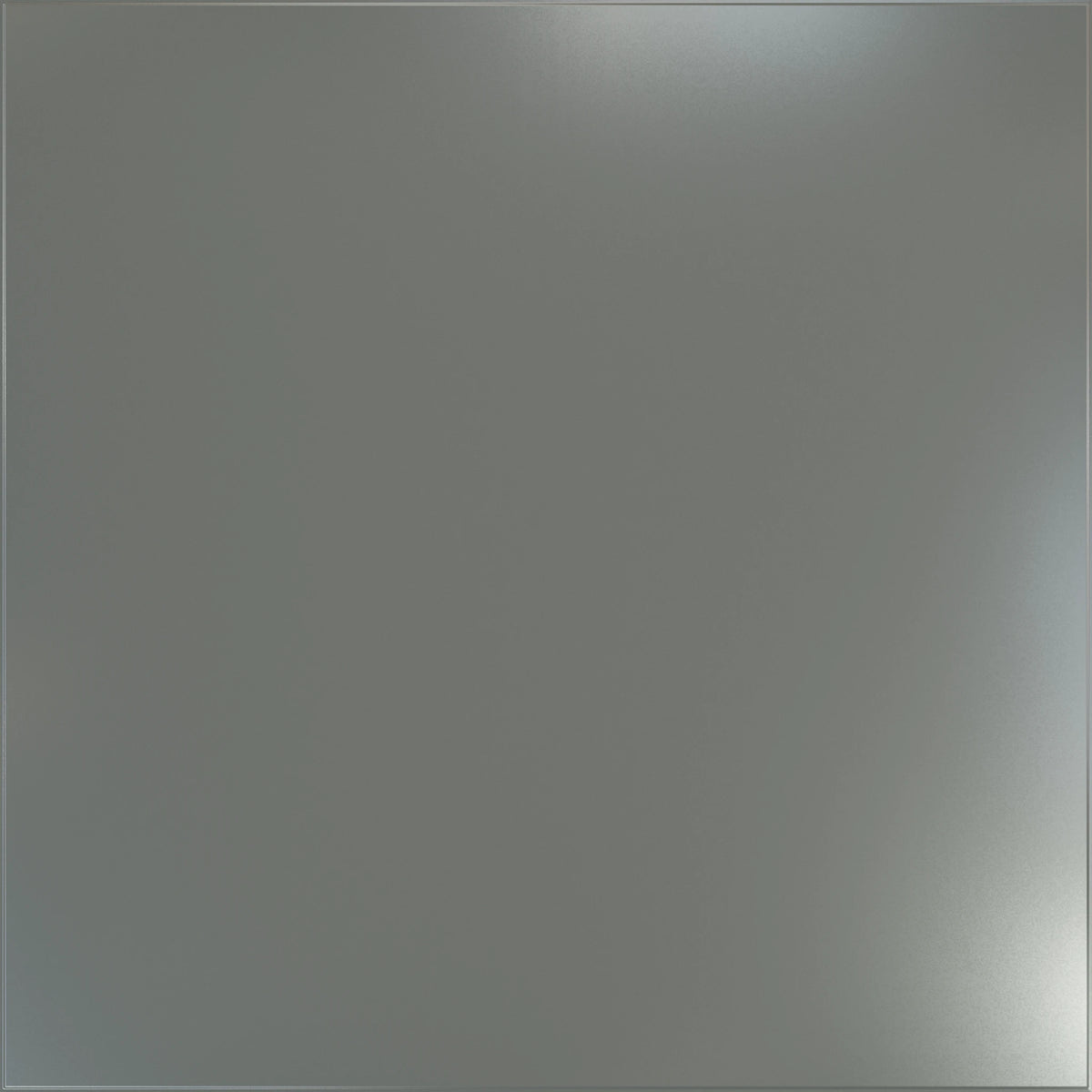 Pattern 140 Blank tin ceiling tile — Gun Metal Grey finish