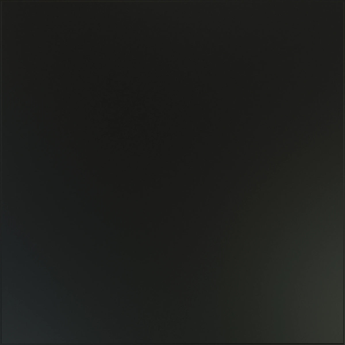 Pattern 140 Blank tin ceiling tile — Matte Black finish