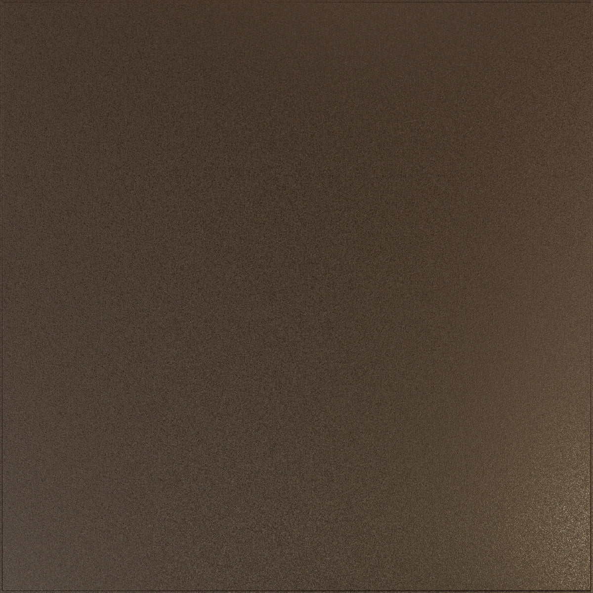 Pattern 140 Blank tin ceiling tile — Oil-Rubbed Bronze finish