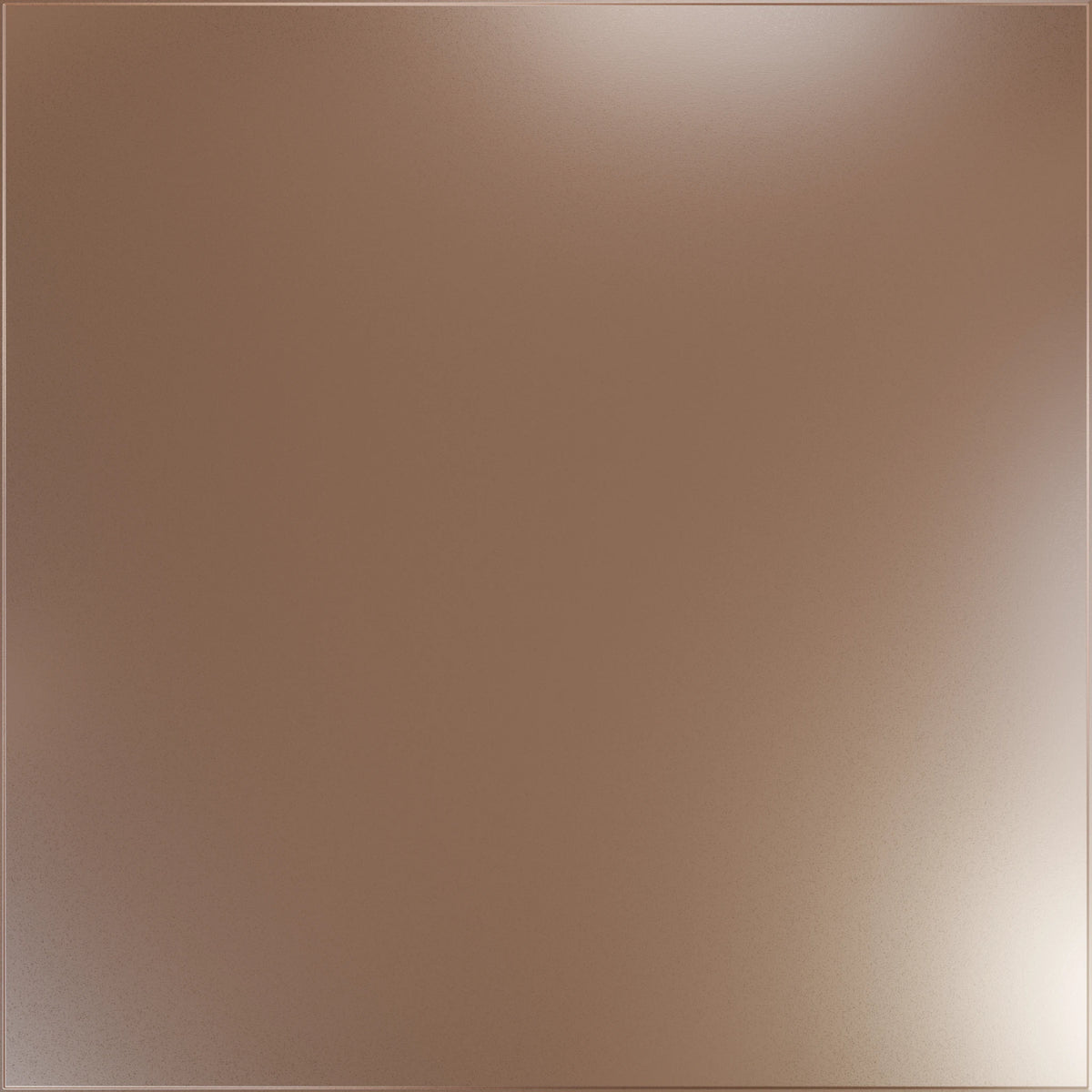 Pattern 140 Blank tin ceiling tile — Penny Pearl finish