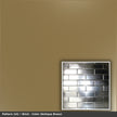 Pattern 141 Brick tin ceiling tile — Antique Brass finish