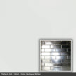 Pattern 141 Brick tin ceiling tile — Antique White finish