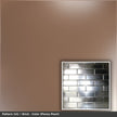 Pattern 141 Brick tin ceiling tile — Penny Pearl finish