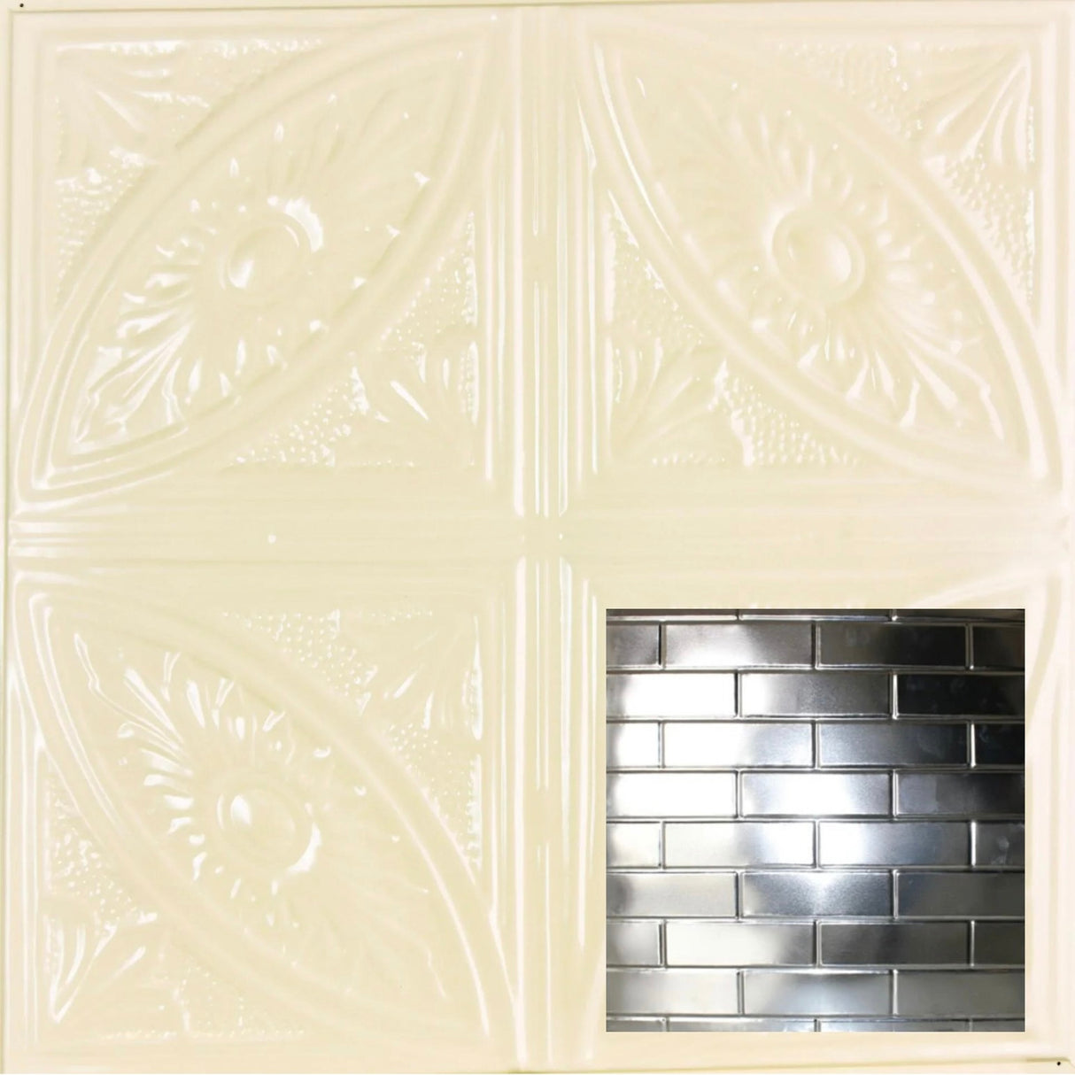 Tin Ceiling Tiles | Pattern 141 | Brick