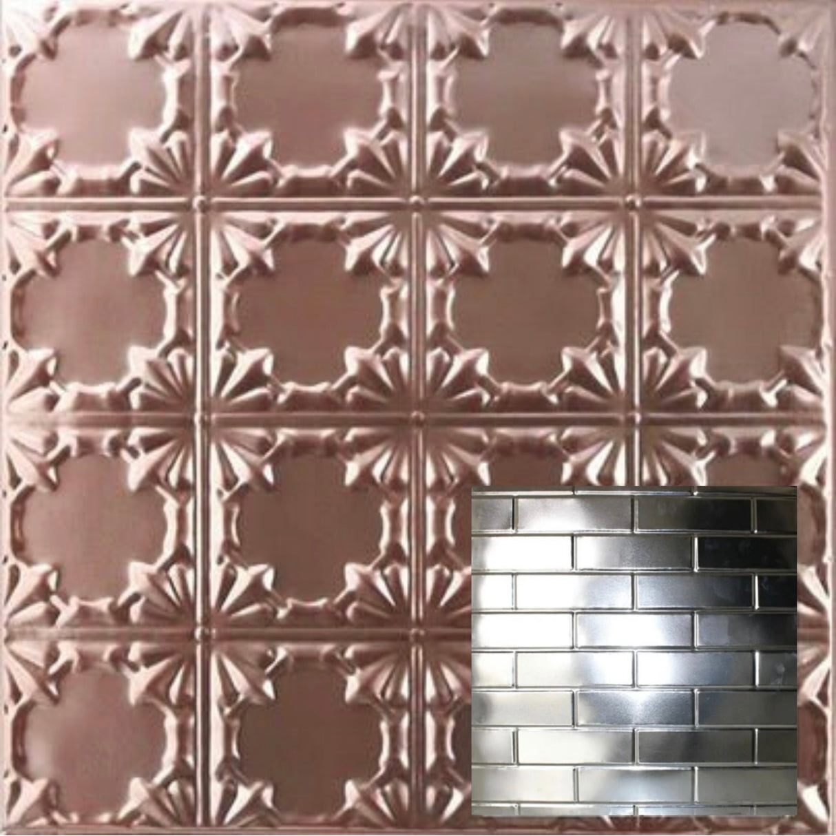 Tin Ceiling Tiles | Pattern 141 | Brick