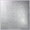 Pattern 142 Bumpy Filler tin ceiling tile — Silver finish