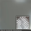 Pattern 143 Cross Hatch Filler tin ceiling tile — Gun Metal Grey finish