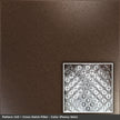 Pattern 143 Cross Hatch Filler tin ceiling tile — Penny Vein finish