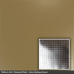 Pattern 144 Diamond Plate tin ceiling tile — Antique Brass finish