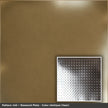 Pattern 144 Diamond Plate tin ceiling tile — Antique Clear finish