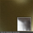 Pattern 144 Diamond Plate tin ceiling tile — Gold Vein finish