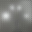 Pattern 144 Diamond Plate tin ceiling tile — Gun Metal Grey finish