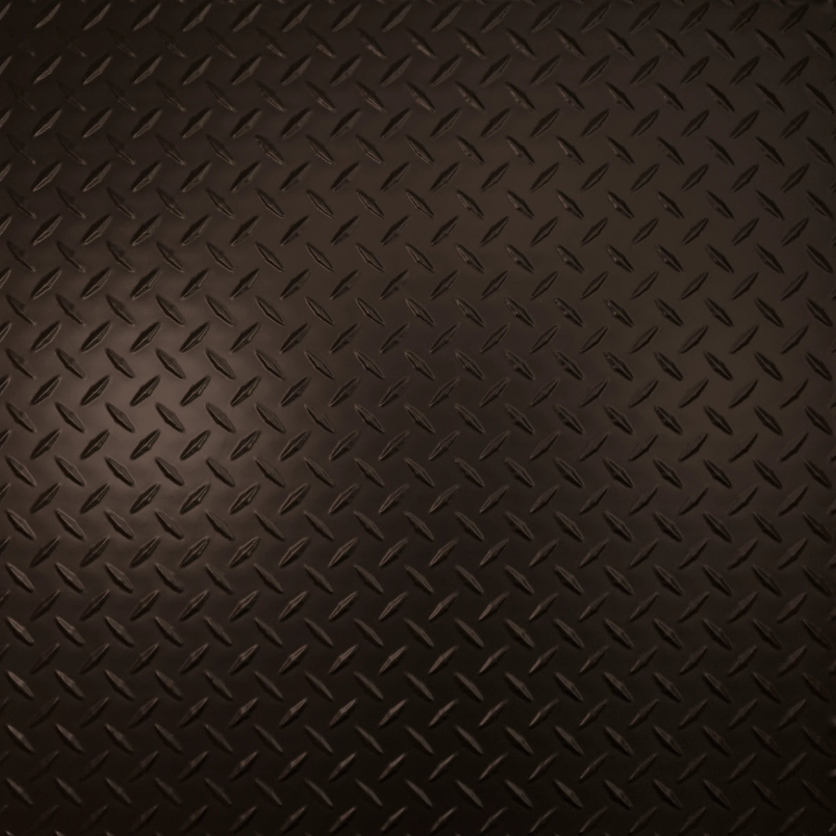 Pattern 144 Diamond Plate tin ceiling tile — Maple Bronze finish