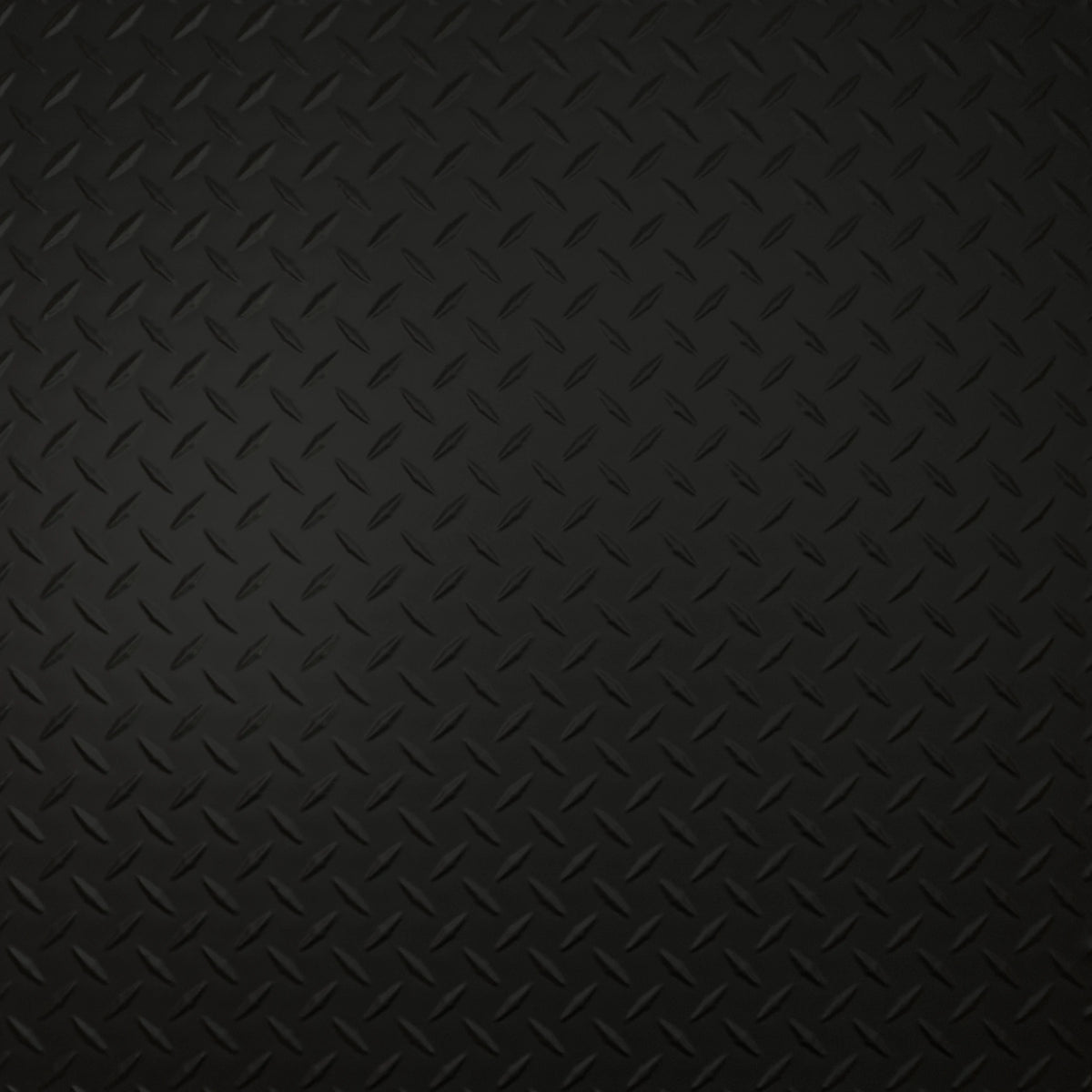 Pattern 144 Diamond Plate tin ceiling tile — Matte Black finish