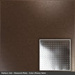 Pattern 144 Diamond Plate tin ceiling tile — Penny Vein finish