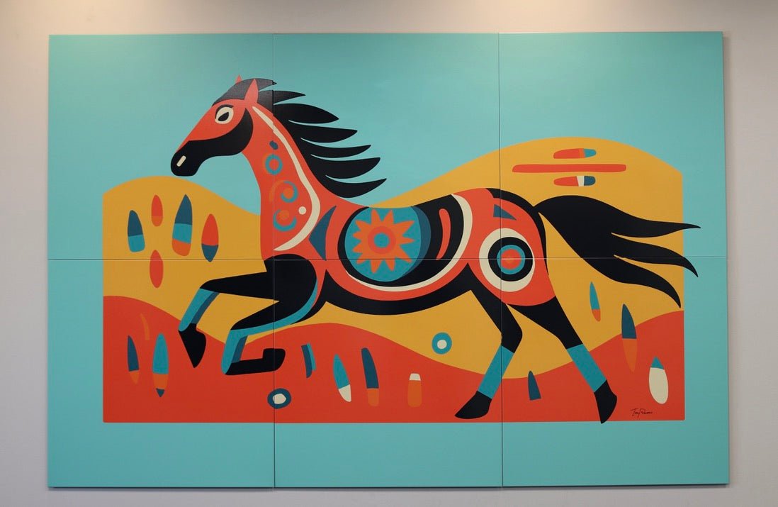 Mural | Spirit Animals Horse 3 - Metal Ceiling Express