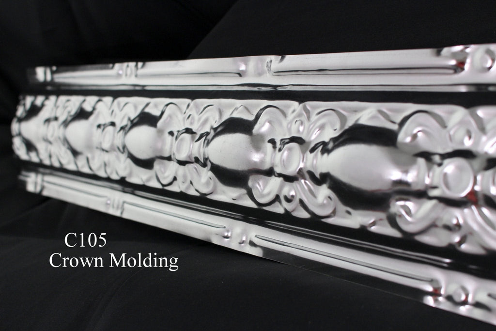 Crown Molding | Pattern: C105 - Wall & Ceiling Tiles - Metal Ceiling Express