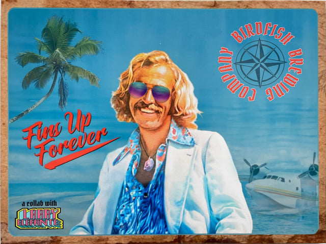 Fins Up Forever | Birdfish Brewing - Metal Ceiling Express