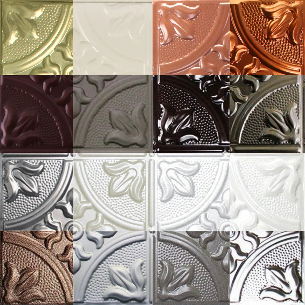 Sample Color Pack | 6 - 10 Colors - Metal Ceiling Express